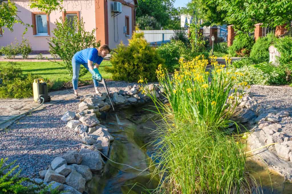 Garden pond calendar - pond care throughout the year